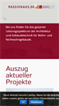 Mobile Screenshot of passivhaus.de